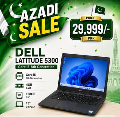 AZADI SALE | Dell Core i5 7th & 8th Gen Laptops | Best Prices