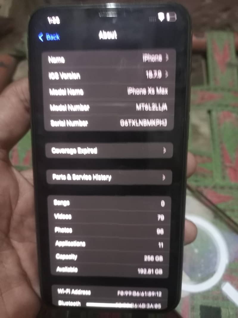 IPhone xs max 3