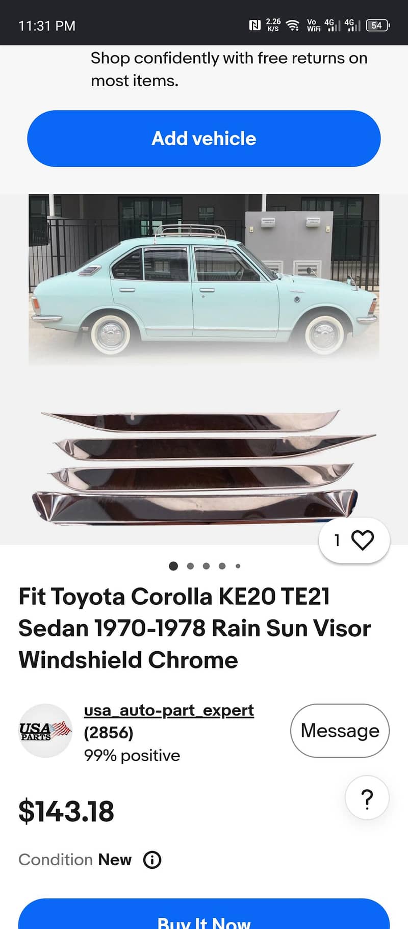 Toyota Sun visors 3