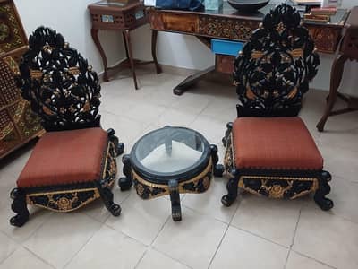 chairs and table