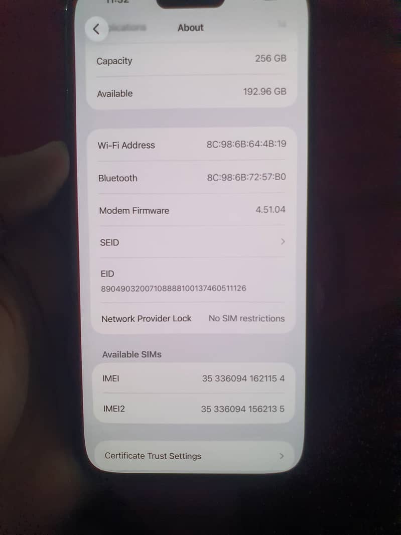 Iphone 14pro max 5