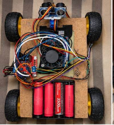 Arduino 4-Wheel Remote Controlled Robot Car 