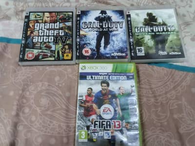 PS3 games and Xbox 360 original