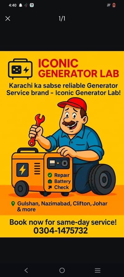 generator repairing