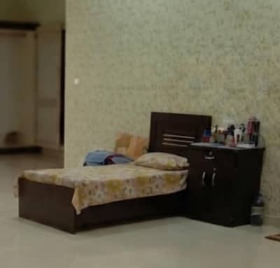 single bed with wardrobe and Chester