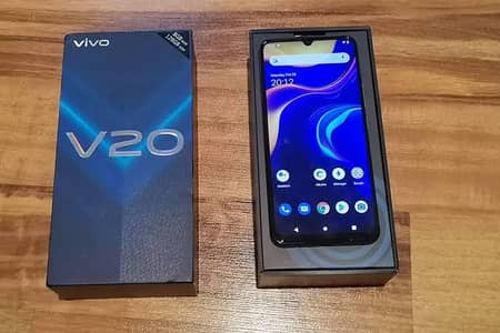 OLX Title: Vivo V20 8/128GB PTA Approved | Excellent Condition | Box