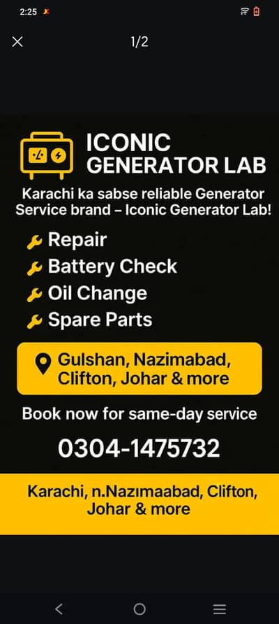 generator repairing