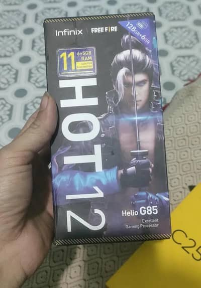 Infinix Note 12 realme c25y oppo a1k k box hai sirf