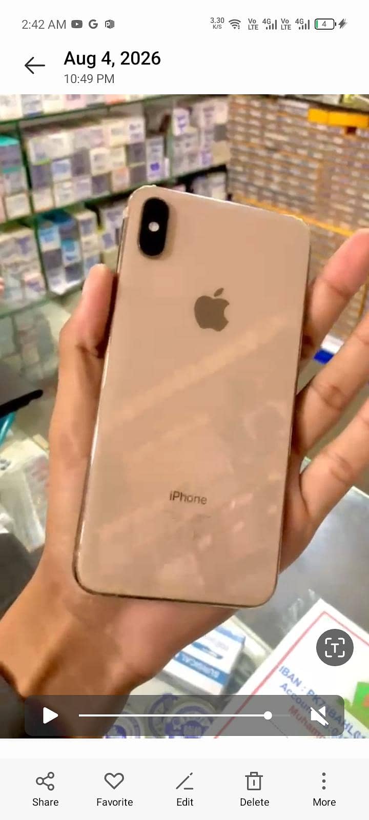 iphone xs max 4