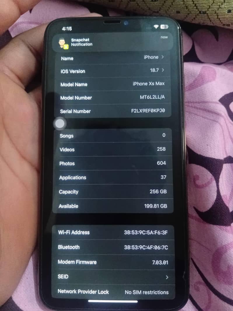 Apple iPhone XS Max 5