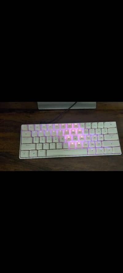 60% Mechanical Keyboard (Red Switches) - Complete Box