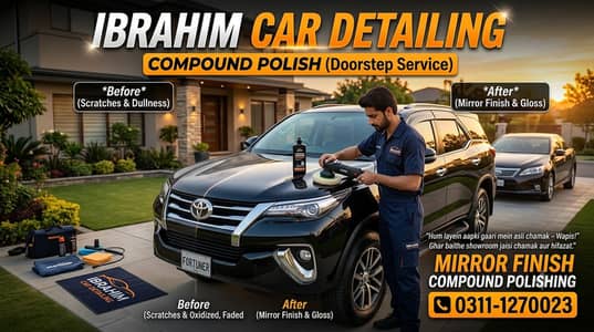 car detailing home service 0311-1270023