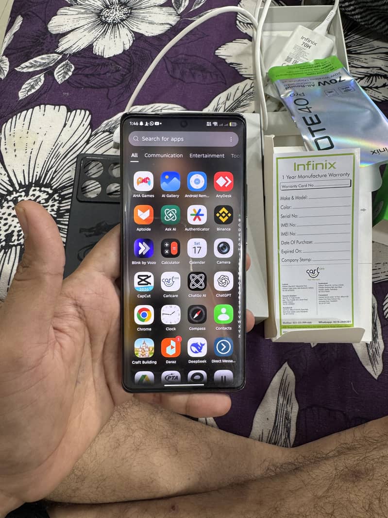 Infinix Note 40 Pro 0