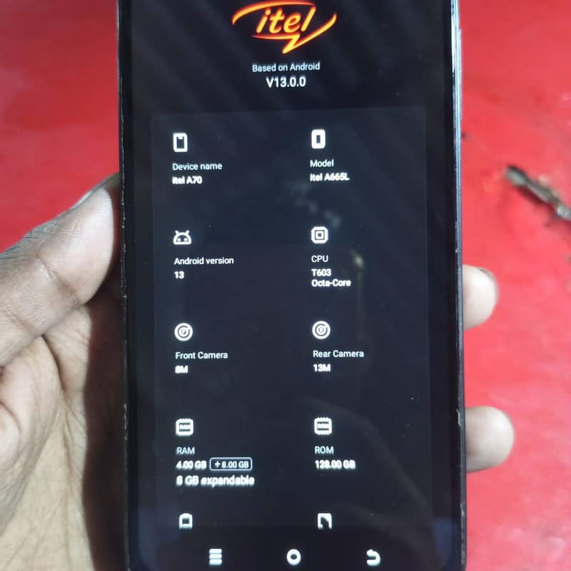 Itel A70 1