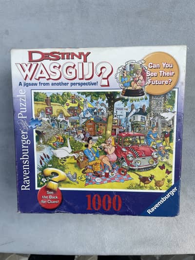 Ravensburger Destiny Wasgij? 1000-Piece Mystery Jigsaw Puzzle