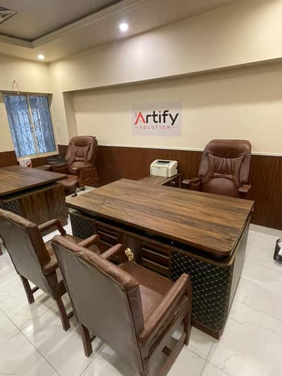 Executive Table, Boss Chair & Client Chair Brand New Position For Sale