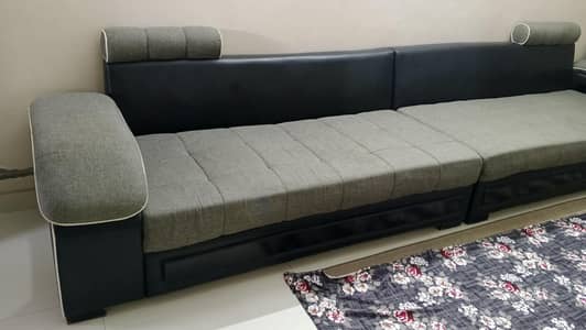 L shape sofa