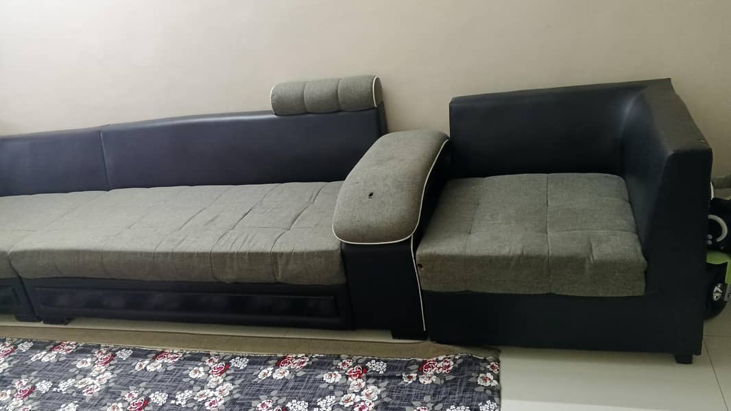 L shape sofa 1