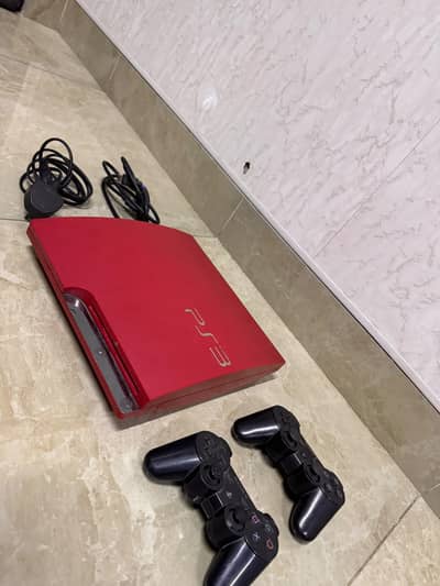sony ps3 320gb jailbreak 2 wireless controllers