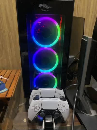 Ryzen 5 5600x Setup with Dell Monitor | Mortal Max B450 & RGB Casing