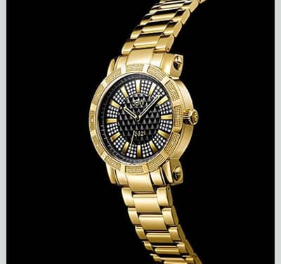 JBW Men's 562 Gold Diamond Watch (Model: JB-6225-C). 2018 model