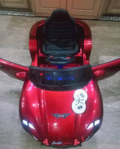 imported kids car with swing mode & full option Remote (matalic color)