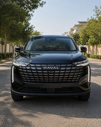 Haval H6 1.5T in Onyx Black with a premium Nordic White Interior