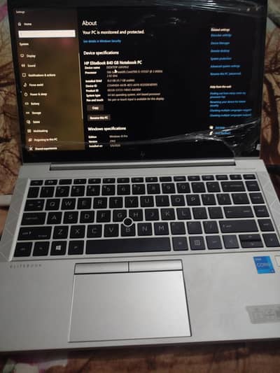 HP Elitebook 840 G8 | 11th Gen Core i5 | 16GB RAM | 256GB NVMe SSD