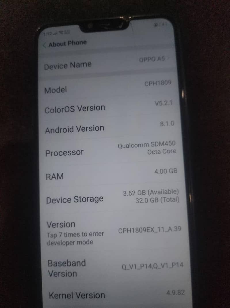 OPPO A5 number 295576018 4