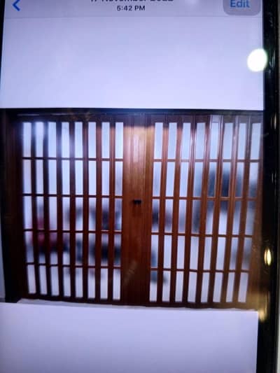 Room divider PVC folding door