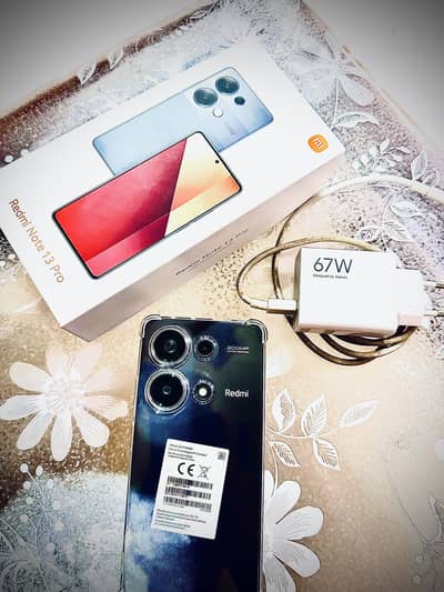 Xiaomi Redmi Note 13 Pro – 12GB RAM / 256GB Storage | Complete Box