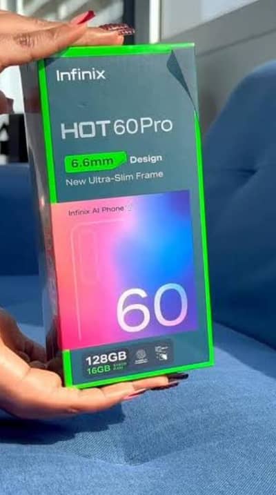 Infinix hot 60 pro 8/128 warranty still 26 2 27