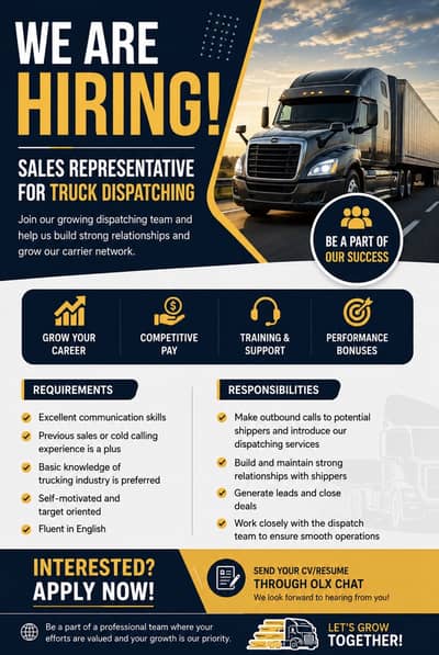 USA Truck Dispatching Sales