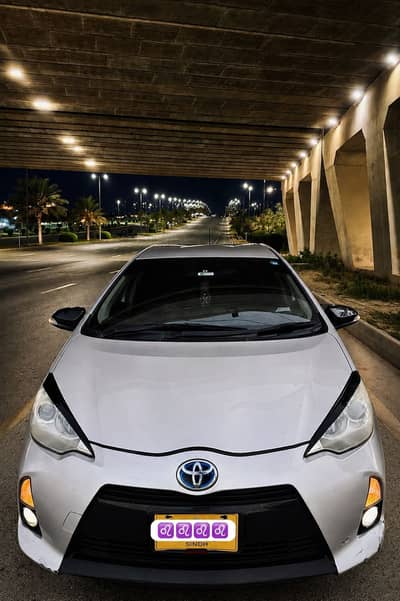 Toyota Aqua 2014 Model Registered 2017 Mint Condition