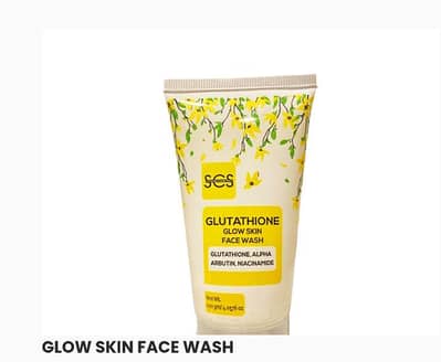 SCS glow skin face wash  brightening glow face wash