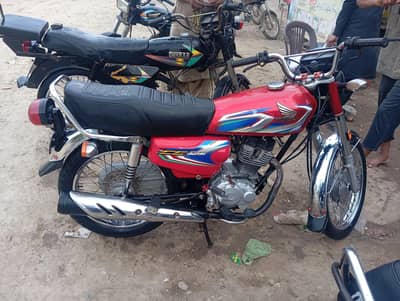 Honda 125 Model 2022 karachi Number
