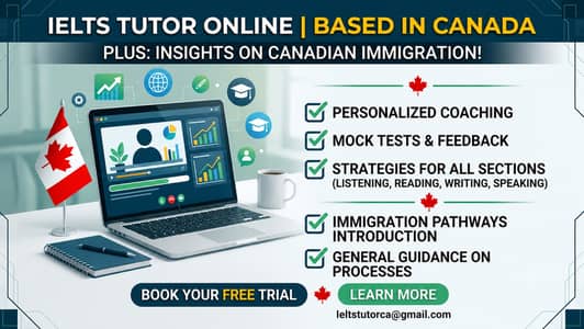 Canada Based IELTS tutroing and Canadian Immigration Consultancy