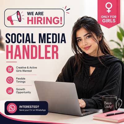 Hiring Female Social Media Handler