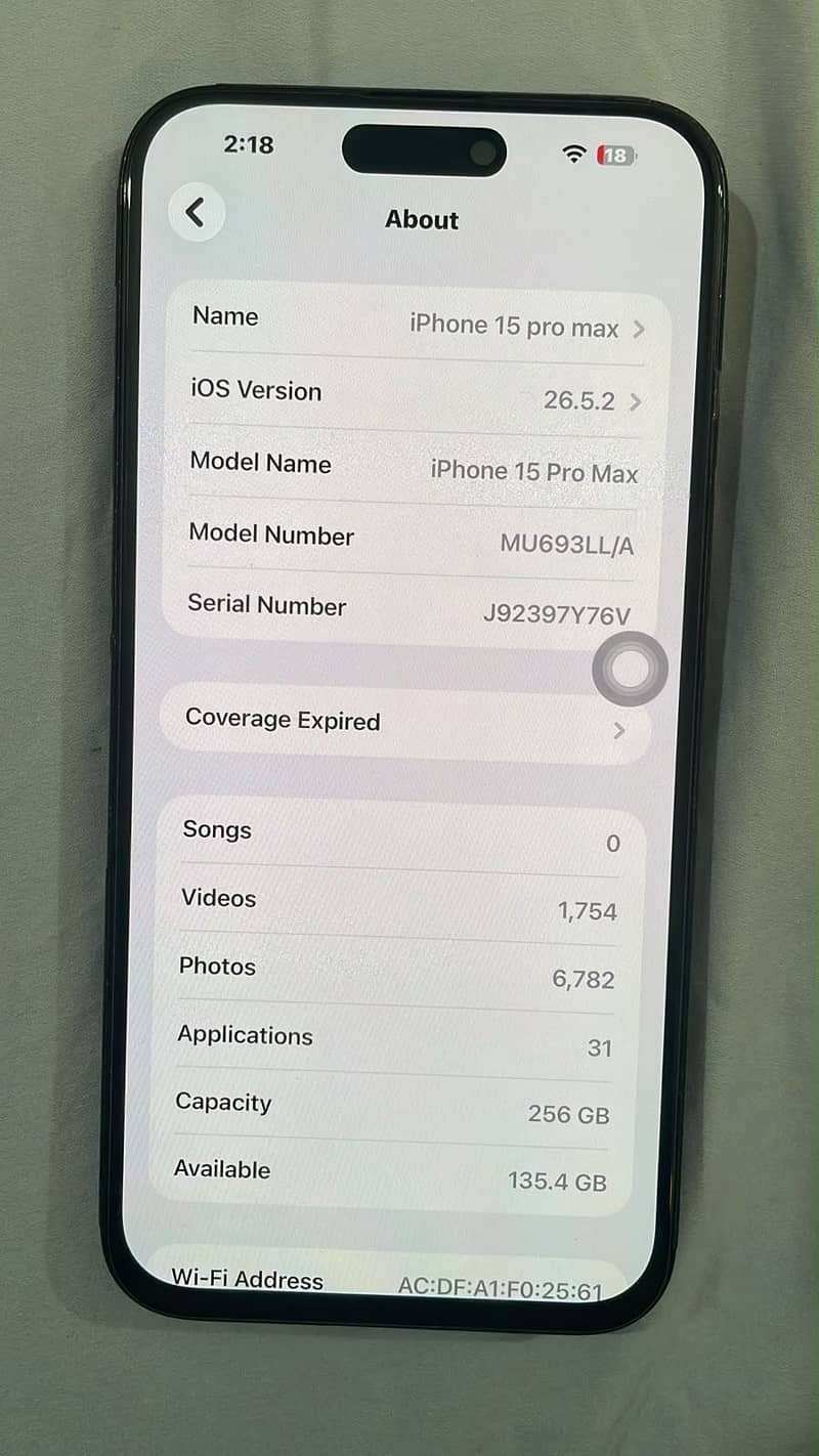 iPhone 15 PRO MAX 2