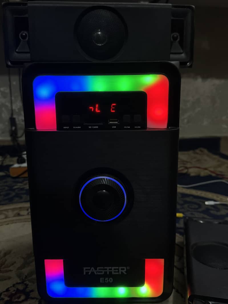 Faster e50 speakers 1