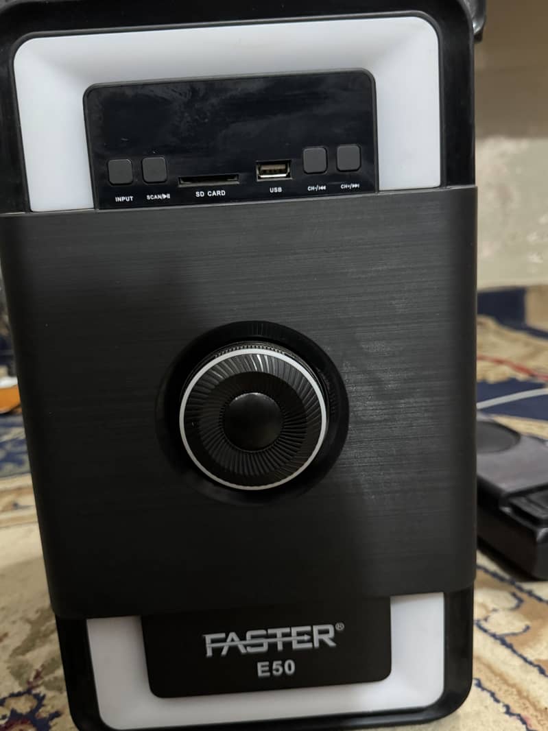 Faster e50 speakers 2