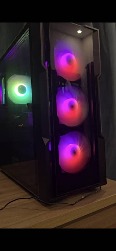 darkflash d431 pc case with fans.