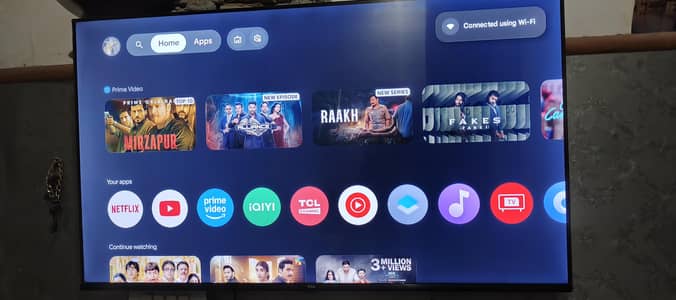 TCL google Tv 43 inches screen