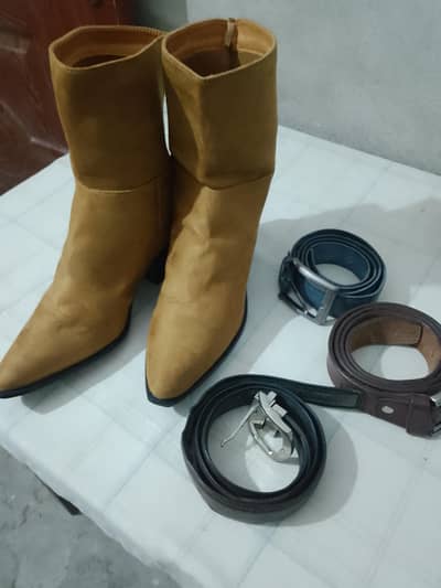 Original Pick n Pay 100% Genuine Leather Knee High Boots