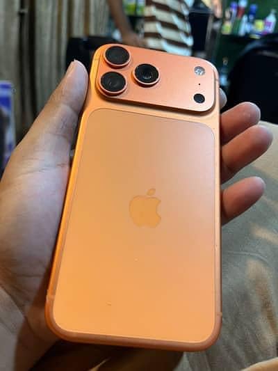 17 pro max 256 gb. dual esim with box 100 battery health