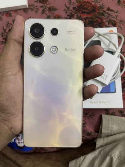 I am selling redmi note 13 condition 10 by 10 8gb vs 256 gb