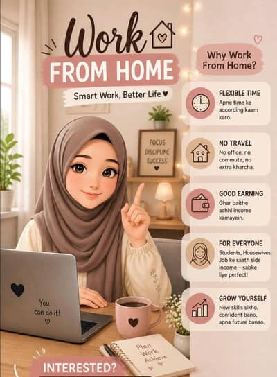 work from home only  for girls daily earned 1800 whatsapp 03282763992