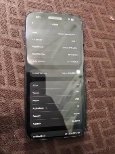 Apple iPhone 17 Pro Max
