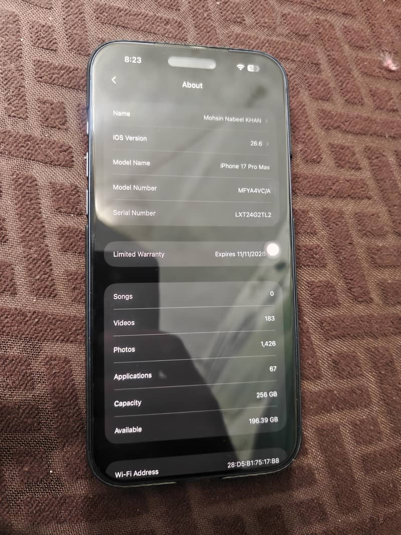 Apple iPhone 17 Pro Max 0