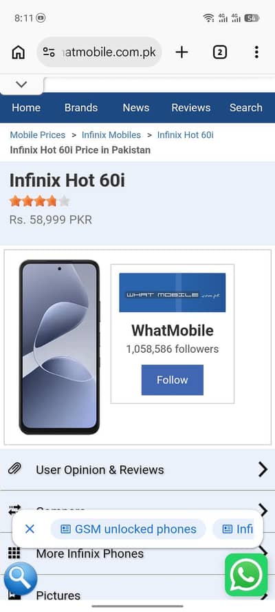 infinix hot 60i